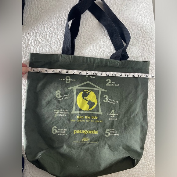 Patagonia Canvas Market Turn the Tide Tote - Picture 3 of 6